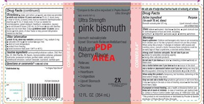 Publix Ultra Strength Pink Bismuth Cherry Flavor 354 mL (302 88 Stomach Relief Image)